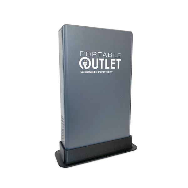 Vertical Stand for Portable Outlet CPAP Backup Battery/UPS
