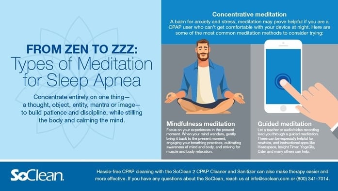 Featured Article Image: Meditation to Fall Asleep: Tips and Resources for Sleep Apnea
